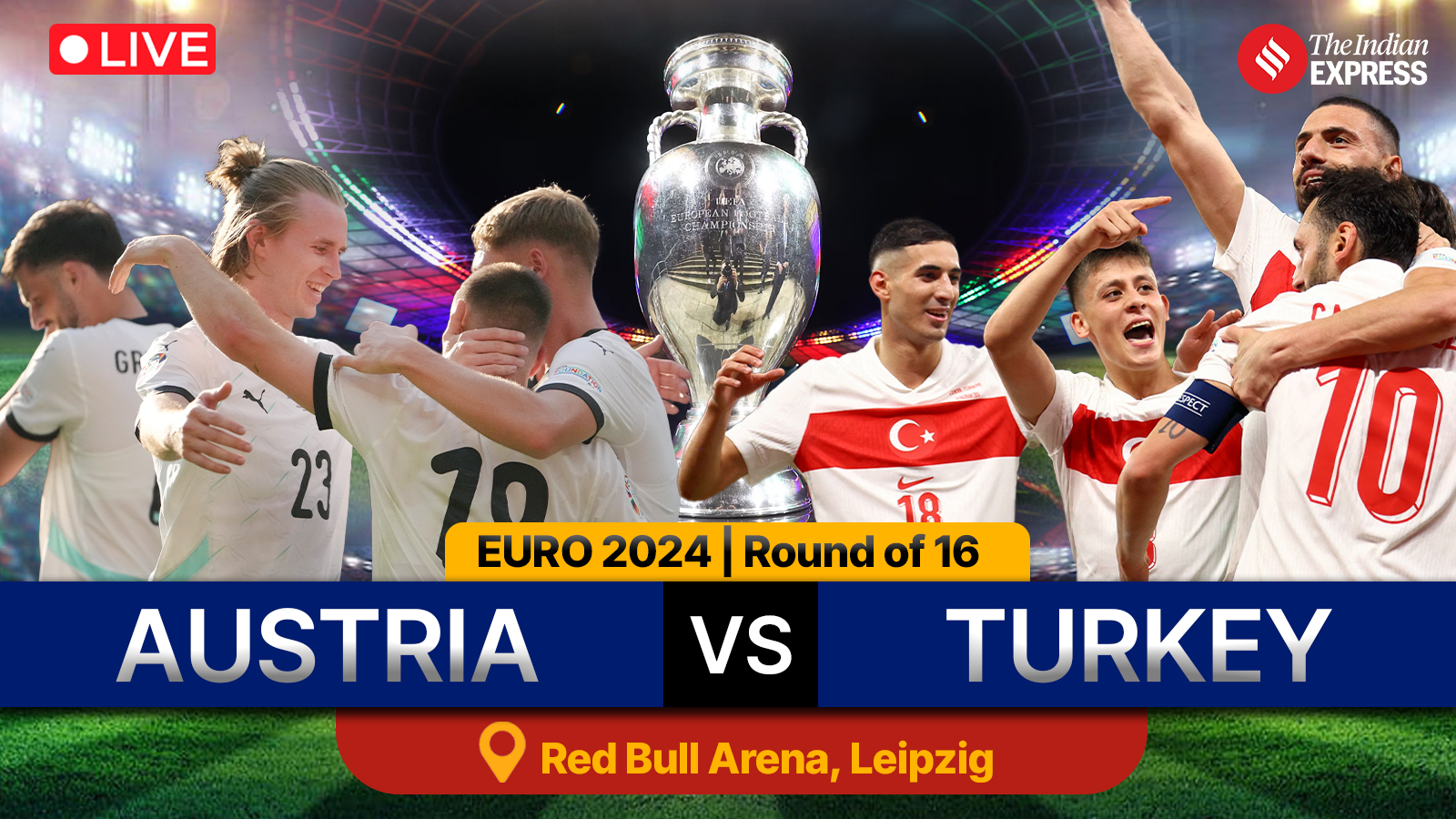 Austria vs Turkey, EURO 2024 live score: Austria to play Turkey for last quarter-final spot, starting XI announced | Football news