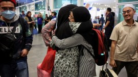 Flight carrying Malaysians evacuated from Bangladesh arrives
