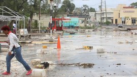 Hurricane Beryl landfall