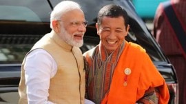 Bhutan King Jigme Khesar Namgyel Wangchuk, King Jigme Khesar, Prime Minister Tshering Tobgay, Statue of Unity, Sardar Sarovar Dam, Indian express news