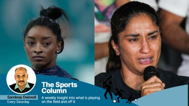 Paris 2024: Simone Biles and Vinesh Phogat