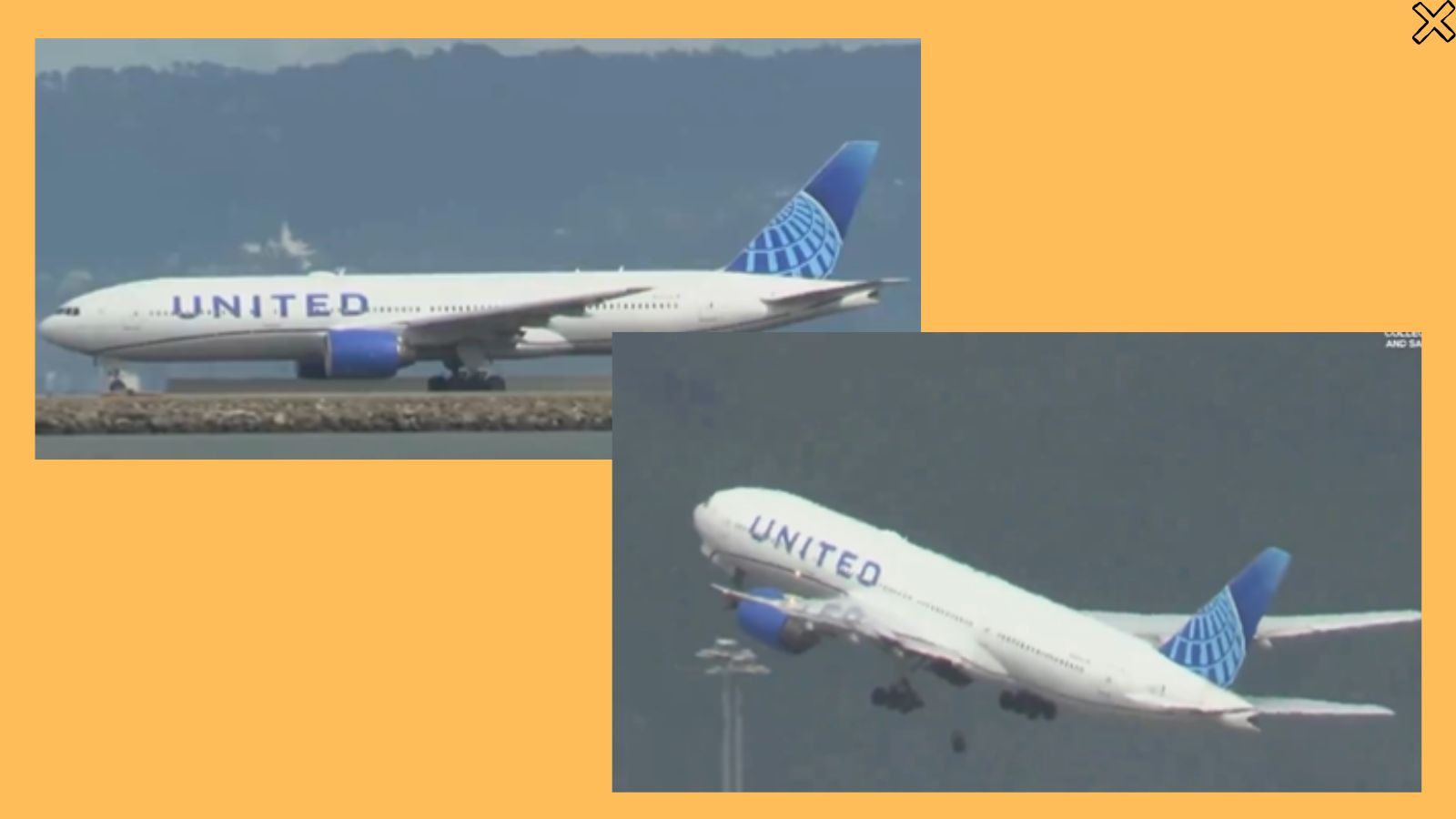 Wheel detaches from United Airlines Boeing 757-200 after take-off from ...