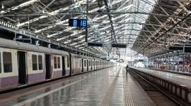 Mumbai CSMT railway services hit