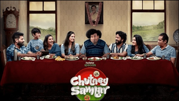 A poster of Yogi Babu-starrer Chutney Sambar