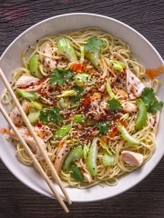 Thai style noodle salad recipe by chef Sanjeev Kapoor