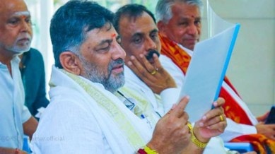 Congress LS performance, Fact finding team, Lok Sabha polls, Lok Sabha election result, Karnataka, D K Shivakumar, Karnataka Congress, BJP, JDS, Lok Sabha elections in Karnataka, Indian express news