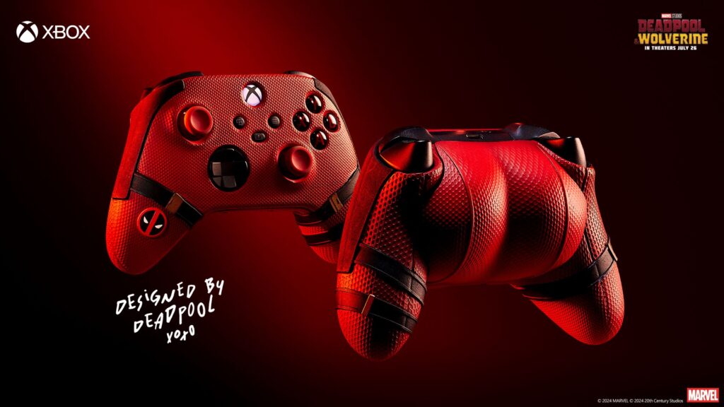 Deadpool Xbox controller