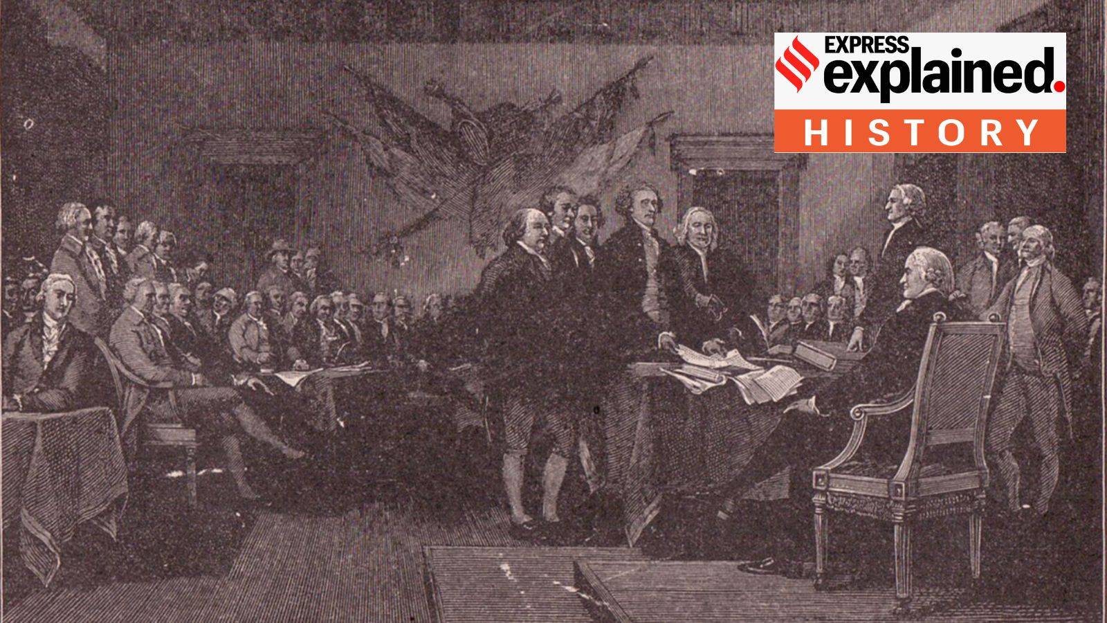 signing the Declaration of Independence