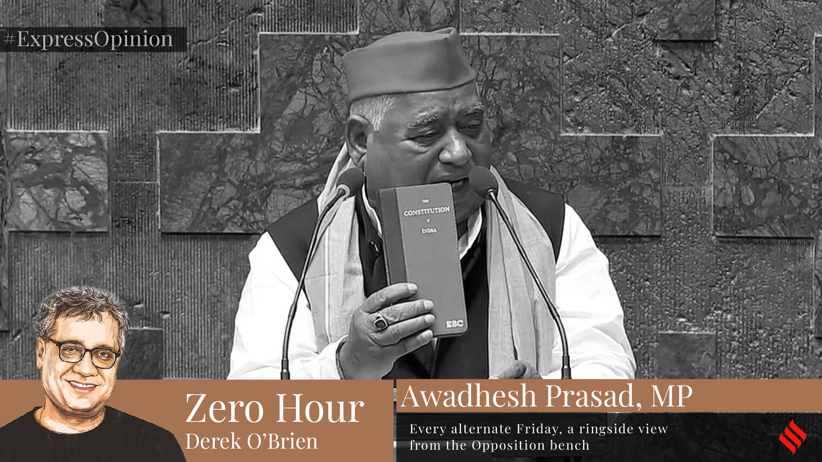 Derek O’Brien writes: The Opposition’s new hero is Awadhesh Prasad ...