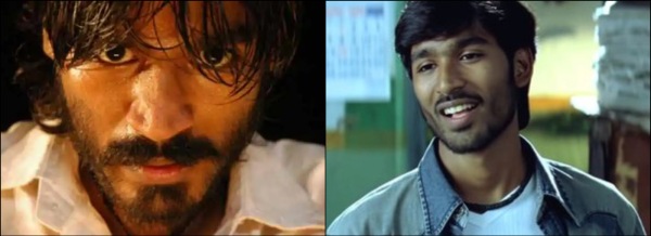 Dhanush in Pudhupettai and Thiruviliayaadal Aarambam