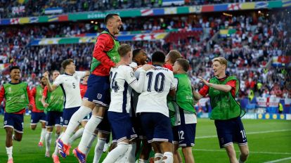 England 1-1 Switzerland (5-3 on penalties): Three Lions win it on the penalty kick line to advance to the semifinals.