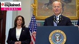 President Joe Biden speaks from the Roosevelt Room of the White House in Washington, July 14, 2024. With Biden ending his reelection bid and endorsing Harris, Democrats now must navigate a shift that is unprecedented this late in an election year.