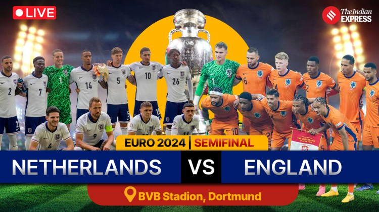 England vs Netherlands, EURO 2024 Live Score: The Three Lions face the Dutchmen in the second semifinal in Dortmund.