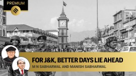 The recent decline in violence represents the possibilities of what is called Saadi Set Nairin (end of seven and a half) in Kashmiri. Better days lie ahead. (PTI)