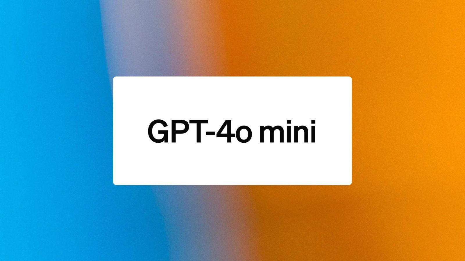GPT-4o mini logo