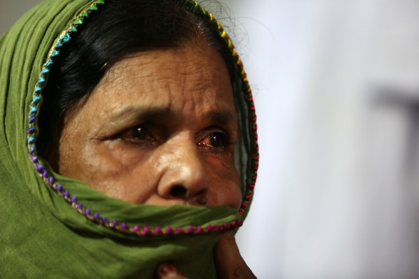 Delhi riot victims Faizan's mother Kismatun at her Delhi residence, ,240724