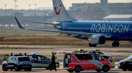 Germany Airport Protest