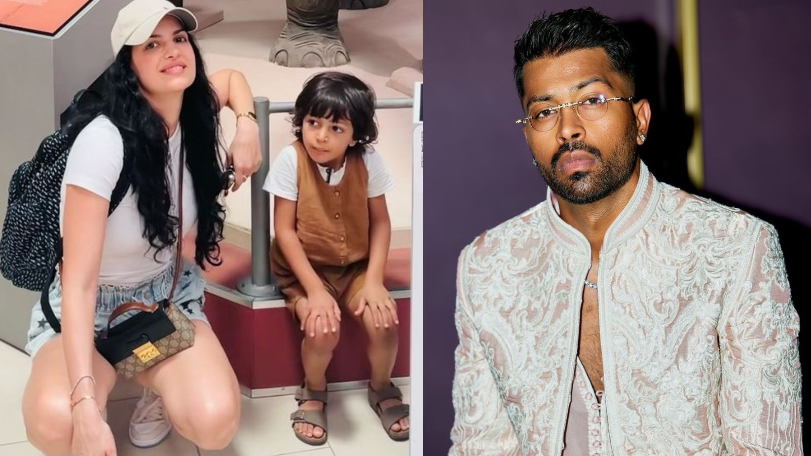 Hardik Pandya Reacts On Natasa Stankovic’s Photos With Son Agastya ...