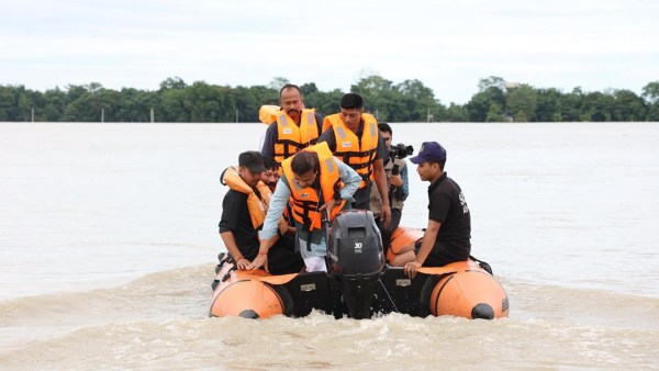 Assam flood, Assam flood monsoons, Assam flood inundation, Assam flood relentless rainfall, Assam floodwaters, Assam flood displacement, Kaziranga National Park flood, Brahmaputra River spate, Desang flood, Subansiri flood, Dekhow flood, Buridehing flood, Beki flood, Barak flood, Arunachal Pradesh flood, Assam flood school closures, Himanta Biswa Sarma Assam floods, Assam floods IMD, Assam floods moderate to heavy rain, Assam floods rescue operations, Indian Air Force Assam floods, Assam floods marooned fishermen, Assam Dibrugarh district, Assam rescue survivors, State Disaster Rescue Force, Fire and Emergency Services, Siyang river, UNESCO World Heritage Site, Assam flood rhinoceros, Assam wildlife migration, Assam Karbi Anglong, hog deer, forest department officials, Assam heavy rainfall, Assam emergency response, Assam Rifles, Assam average rainfall, Bokakhat, Golaghat district, Assam lowlands, Assam riverine areas, Assam unpredictable floods, Assam high rainfall, Assam embankment failure, 