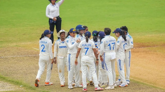 India women's team defeat South Africa Test