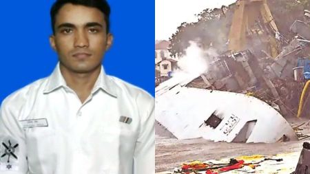 INS Brahmaputra fire death