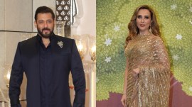 Salman Khan and Iulia V Vantur at Anant Ambani and Radhika Merchant's wedding festivities (Varinder Chawla)