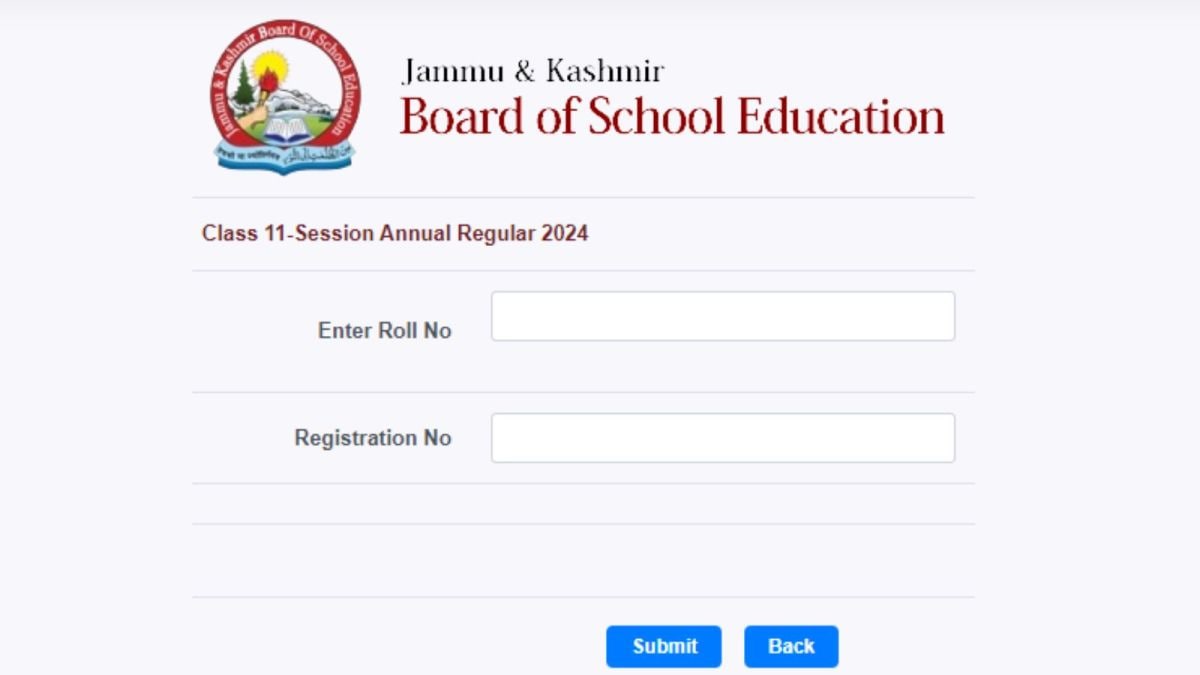 JKBOSE Class 11 result declared at jkbose.nic.in