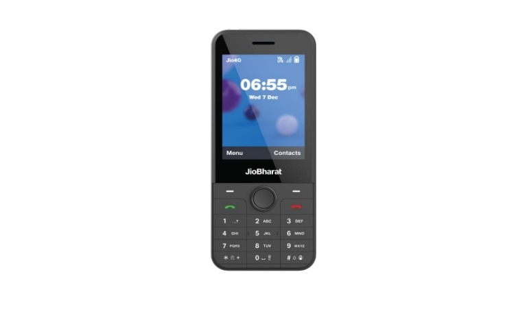 JioBharat J1 has a 2.8-inch display.