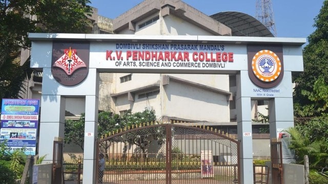 Pendharkar College showcause notice, Maharashtra govt, Pendharkar College students protest, Pendharkar college aided section, K V Pendharkar College in Dombivali, Indian express news
