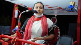 Health minister Veena George