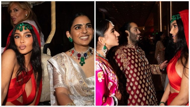 Kim Kardashian shared unseen photos from Ambani wedding