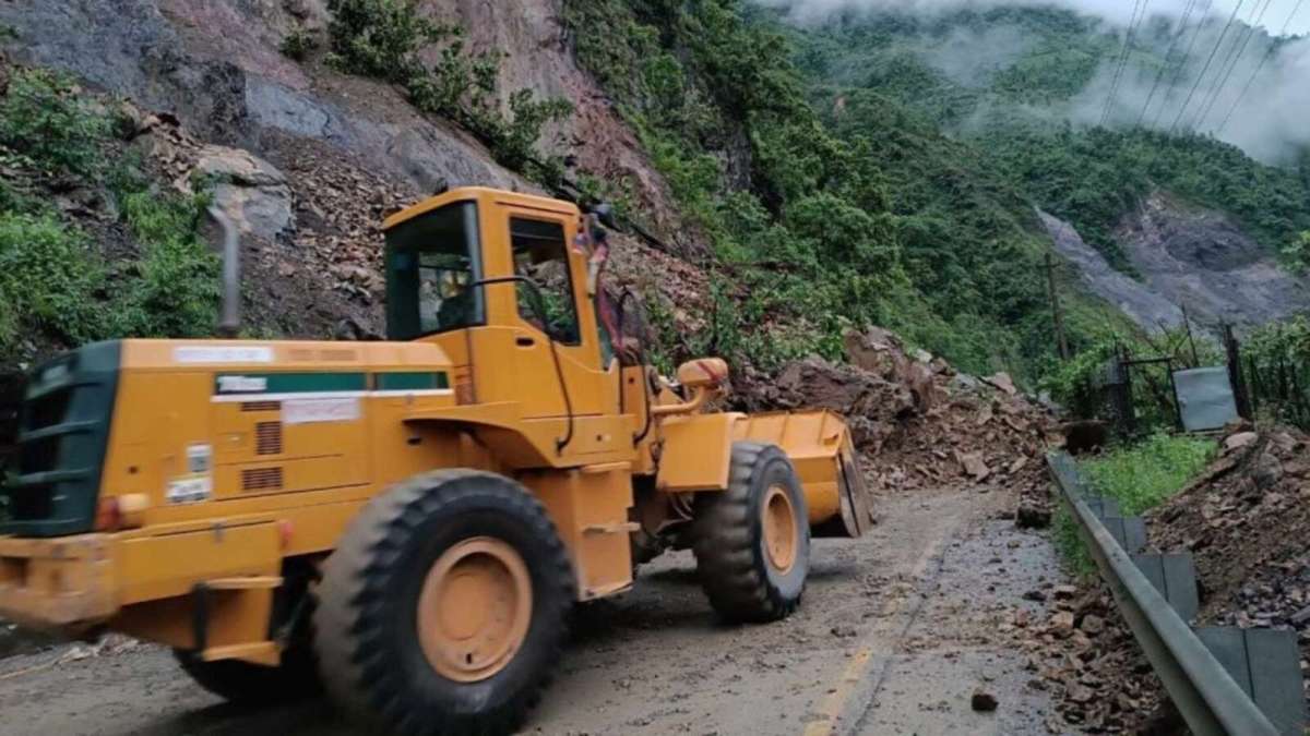 Hundreds of rescuers continue to search for the two missing buses and 51 remaining bodies, but heavy monsoon rains and murky waters are hindering the efforts. (Road Division Office, Bharatpur, Nepal/ANI)