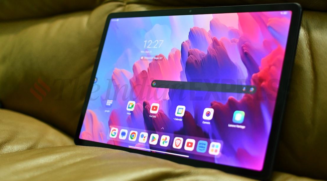 Lenovo Tab P12 has the largest display in the under Rs 50,000 price bracket.