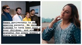 Luv Sinha excluded sister Sonakshi Sinha from parents' anniversary post