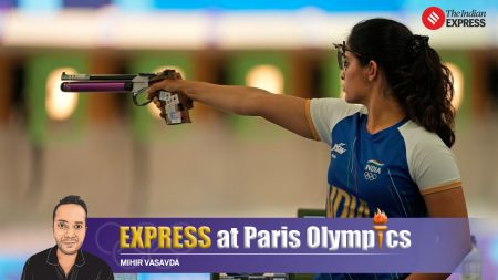 Paris 2024: Manu Bhaker reaches women's 10m air pistol final