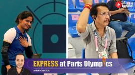 Paris 2024 Olympics: Manu Bhaker and coach Jaspal Rana