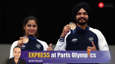 Paris Olympics. MAnu Bhaker, Sarabjot