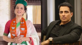 Actor BJP MP Kangana Ranaut slammed Sonu Sood for his tweet.