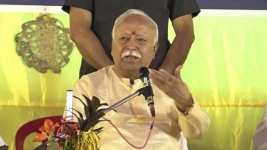 Man wants to become superman, then god, says RSS chief Bhagwat