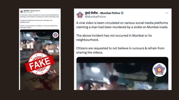 Mumbai Police post on X