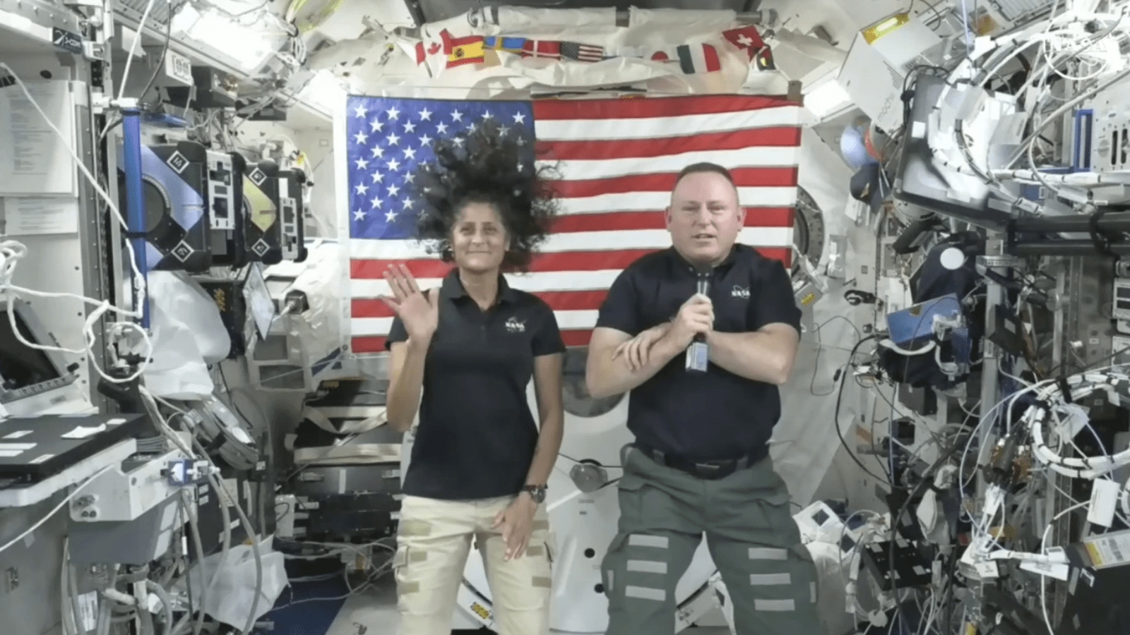 The two rocketed into orbit on June 5 on the test flight, which was originally supposed to last eight days.