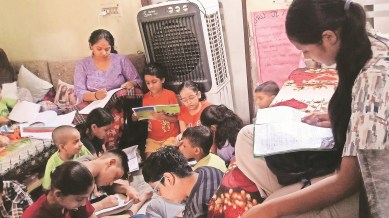 delhi NCERT textbooks shortage, delhi schools, delhi NCERT bookstores, NCERT books availablity in market, Class 6 NCERT textbooks, old study material, National Council of Educational Research and Training, National Curriculum Framework, School Education, NCF School Education 2023, New Education Policy, NEP 2020 implementation, Indian express news