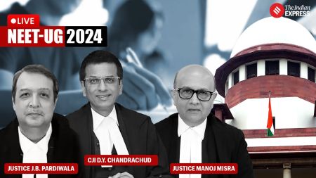 NEET UG 2024 Supreme Court Hearing Live Updates: Supreme Court hearing on NEET UG today