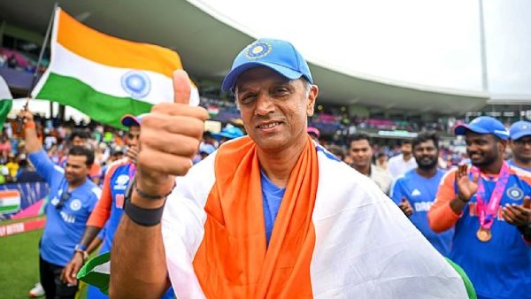 Rahul Dravid's first major title as India head coach came in his final assignment at the T20 World Cup. (PTI)