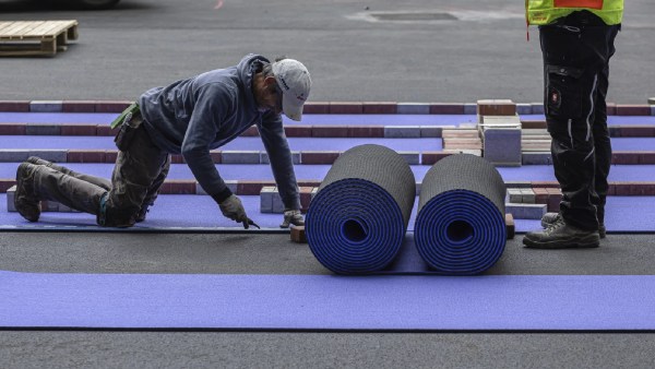 Designed in consultation with top track and field athletes, Mondo tracks are considered the fastest in the world. (AP Photo)