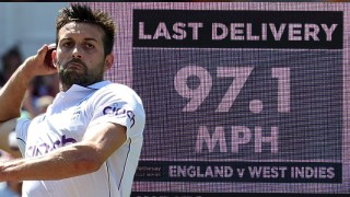 ENG vs WI: Mark Wood bowls fastest Test over by England bowler at home, records 156.26 kmph ball