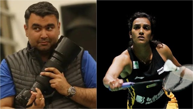 Gagan Narang and PV Sindhu