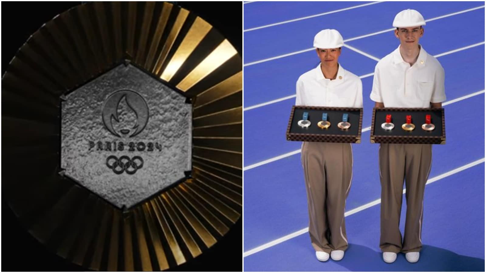 The Olympic medals have a piece of the Eiffel Tower in them; know more