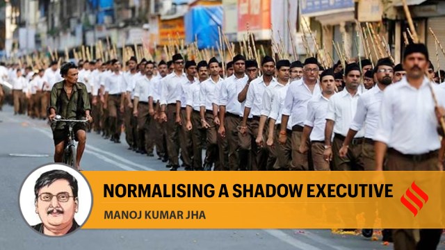 Normalising a shadow executive