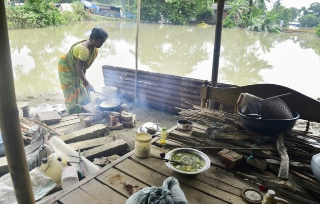 Lakhs of people displaced, animals stranded as floods, landslides ...